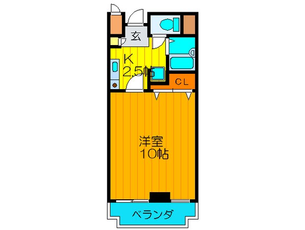 セブンスヒル２の物件間取画像